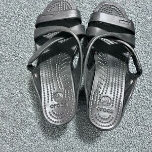 CROCS Black Sandals